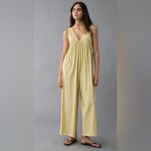 AE yellow jumpsuit